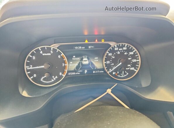 5N1BT3AB7PC877459 2023 NISSAN ROGUE White Widok zestawu wskaźników