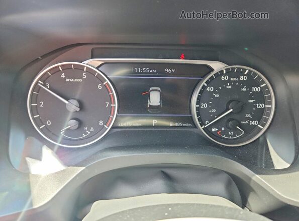 5N1BT3AB7RC702339 2024 NISSAN ROGUE Gray ხელსაწყოთა პანელის ხედი