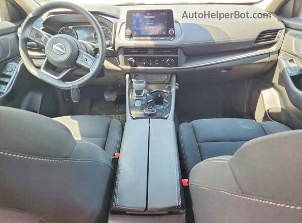 5N1BT3AB7RC702339 2024 NISSAN ROGUE Gray წინა პანელის ხედი