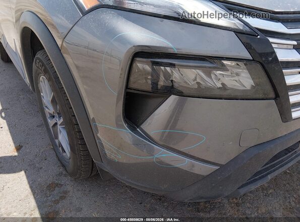 5N1BT3AB7RC708335 2024 NISSAN ROGUE Gray Widok z przodu