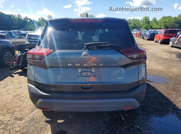 5N1BT3AB8PC681501 2023 NISSAN ROGUE Gray Widok z tyłu