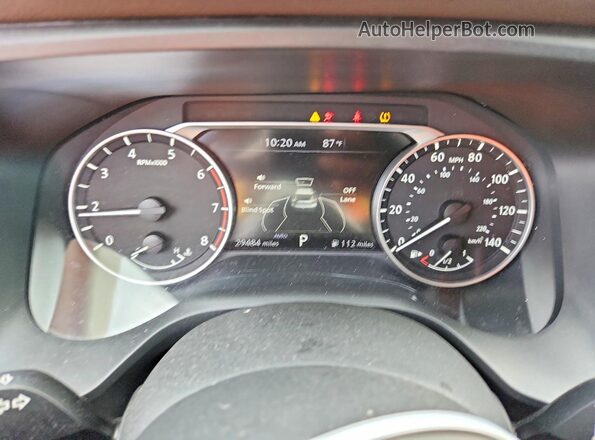 5N1BT3AB8PC802964 2023 NISSAN ROGUE Gray Instrument cluster view