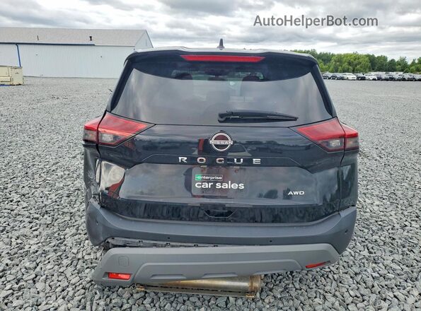 5N1BT3AB9PC786953 2023 NISSAN ROGUE Черный Вид сзади