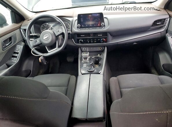 5N1BT3AB9PC786953 2023 NISSAN ROGUE Черный Вид панели приборов
