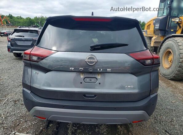 5N1BT3ABXPC780160 2023 NISSAN ROGUE Gray Вид ззаду