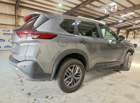 5N1BT3ABXPC860378 2023 NISSAN ROGUE Gray Trasero derecho