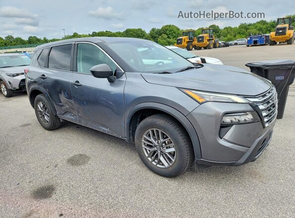 5N1BT3ABXRC696004 2024 NISSAN ROGUE Gray Przód prawy