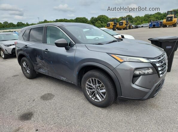 5N1BT3ABXRC696004 2024 NISSAN ROGUE Gray Widok wnętrza 360 stopni