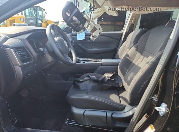 5N1BT3ABXTC671207 2026 NISSAN ROGUE Black Front interior view