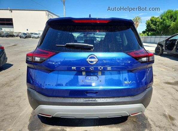 5N1BT3BA0PC838959 2023 NISSAN ROGUE Blue Vista trasera