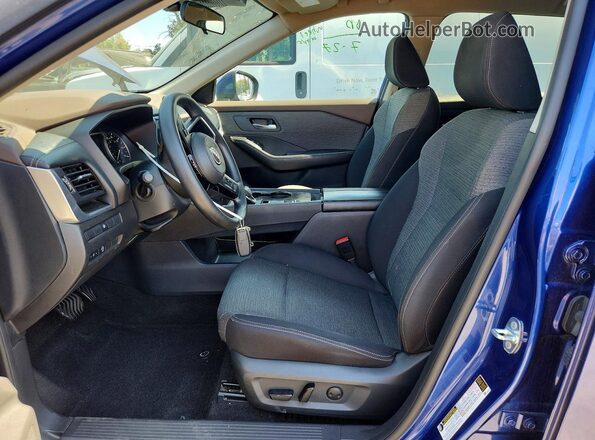 5N1BT3BA0PC838959 2023 NISSAN ROGUE Blue Vista interior delantera