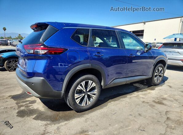 5N1BT3BA0PC838959 2023 NISSAN ROGUE Blue Trasero derecho