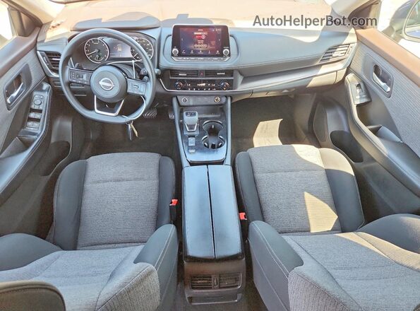 5N1BT3BA0PC838959 2023 NISSAN ROGUE Blue Vista del salpicadero