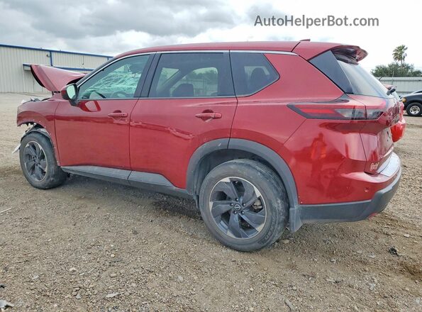 5N1BT3BA0RC738122 2024 NISSAN ROGUE Maroon Trasero izquierdo