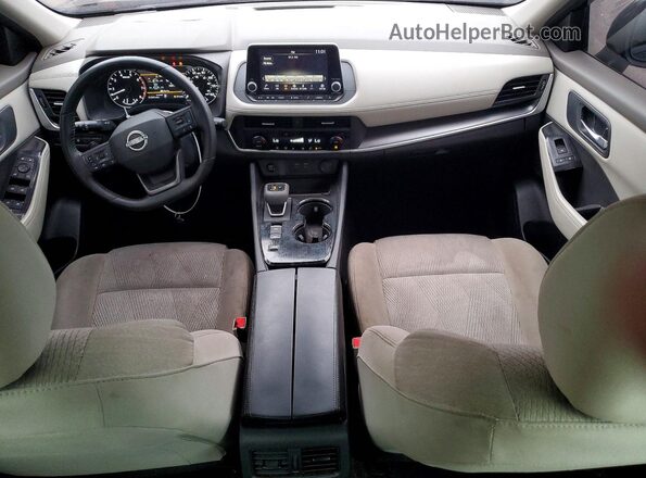 5N1BT3BA0SC791926 2025 NISSAN ROGUE Black Vista del salpicadero
