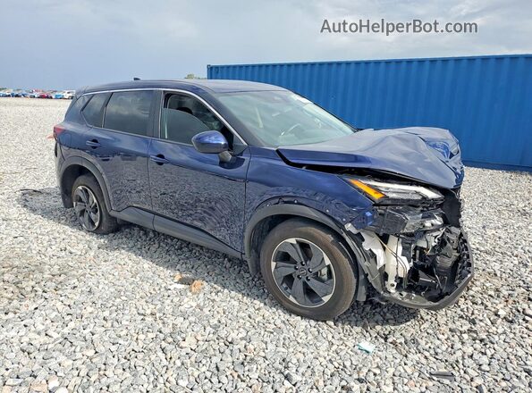 5N1BT3BA0SC839909 2025 NISSAN ROGUE Синий Передняя правая четверть