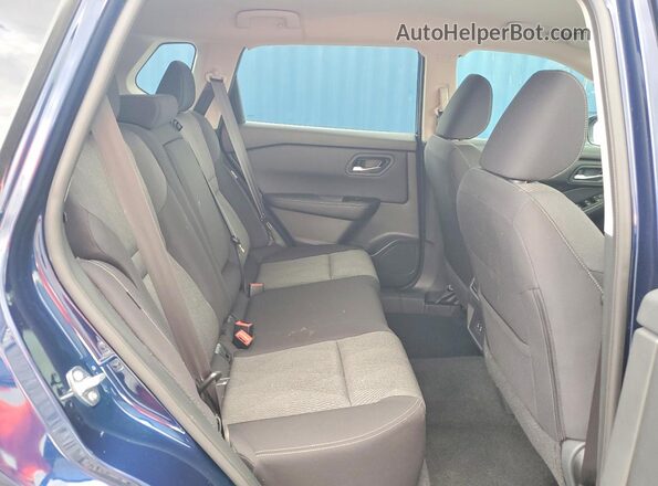5N1BT3BA0SC839909 2025 NISSAN ROGUE Синий Вид задних сидений