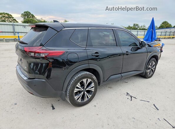 5N1BT3BA1PC679269 2023 NISSAN ROGUE Черный Задняя правая четверть