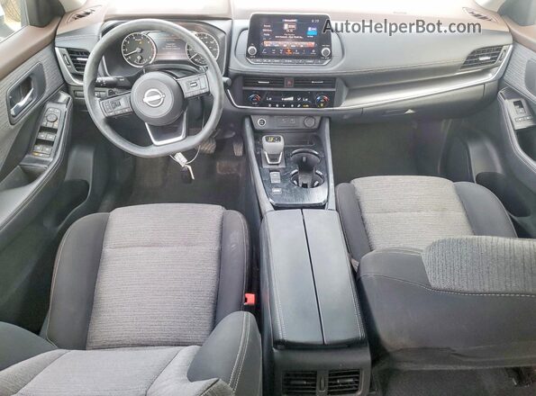 5N1BT3BA1PC788797 2023 NISSAN ROGUE White Вид панелі приладів