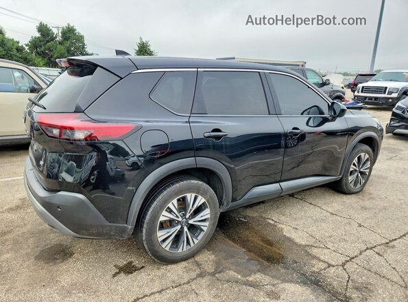 5N1BT3BA1PC832510 2023 NISSAN ROGUE Черный Задняя правая четверть