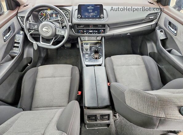 5N1BT3BA1PC832510 2023 NISSAN ROGUE Черный Вид панели приборов