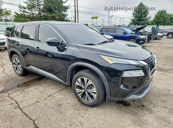 5N1BT3BA1PC832510 2023 NISSAN ROGUE Черный Передняя правая четверть