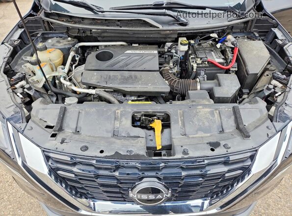 5N1BT3BA1PC832510 2023 NISSAN ROGUE Черный Вид подкапотного пространства