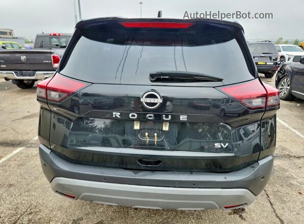 5N1BT3BA1PC832510 2023 NISSAN ROGUE Черный Вид сзади