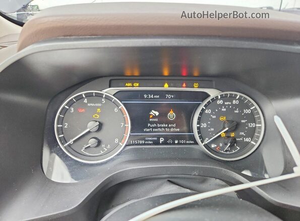 5N1BT3BA1PC832510 2023 NISSAN ROGUE Черный Вид щитка приборов