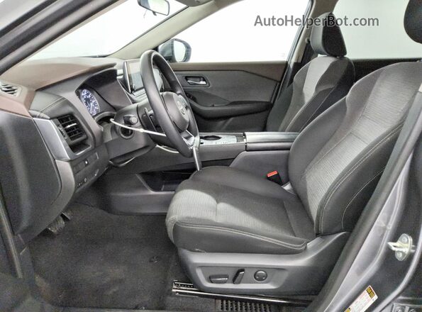 5N1BT3BA1PC853924 2023 NISSAN ROGUE Gray წინა სალონის ხედი