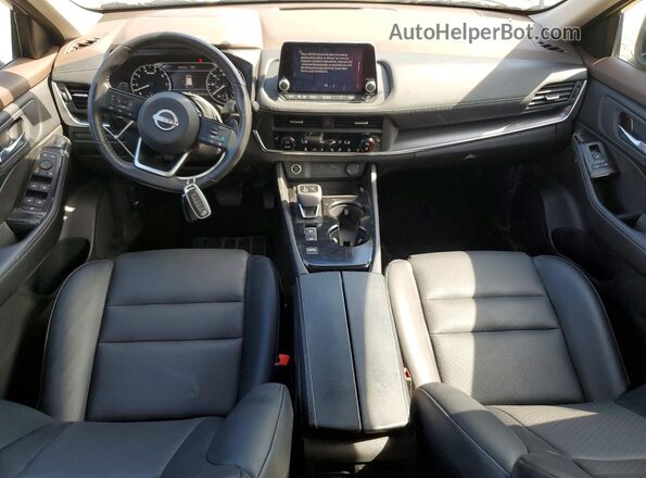 5N1BT3BA1PC878578 2023 NISSAN ROGUE Gray Widok deski rozdzielczej