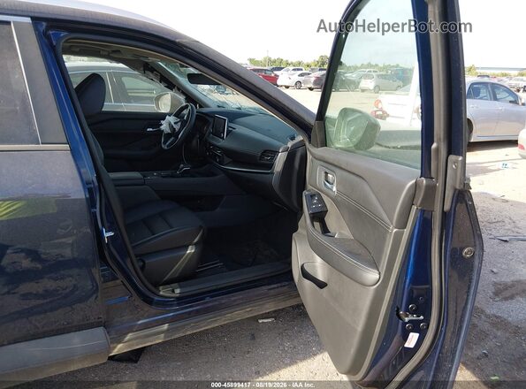 5N1BT3BA1RC716551 2024 NISSAN ROGUE Blue წინა სალონის ხედი