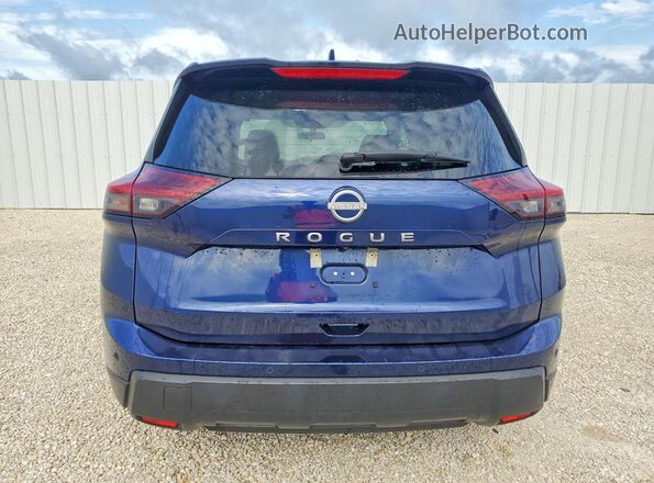 5N1BT3BA1SC798626 2025 NISSAN ROGUE Blue უკანა ხედი