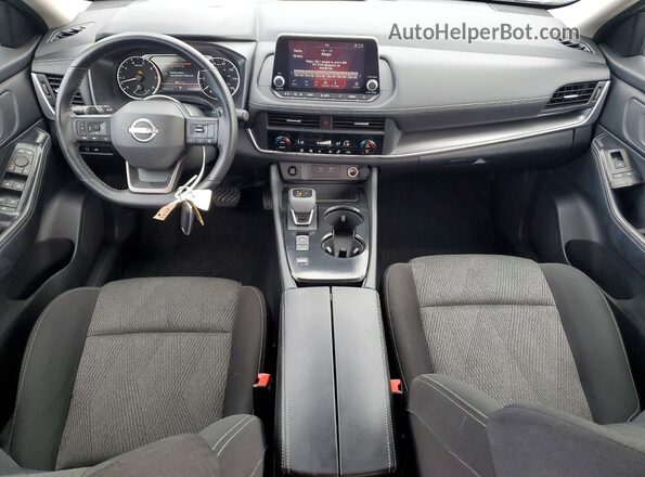 5N1BT3BA1SC798626 2025 NISSAN ROGUE Blue წინა პანელის ხედი