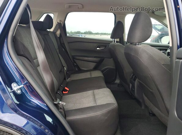 5N1BT3BA1SC798626 2025 NISSAN ROGUE Blue უკანა სალონის ხედი