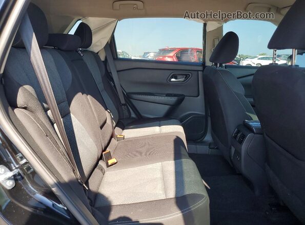 5N1BT3BA1SC803923 2025 NISSAN ROGUE Black Вид задньої частини салону