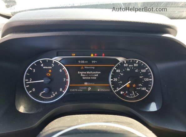 5N1BT3BA1SC803923 2025 NISSAN ROGUE Black Вид щитка приладів