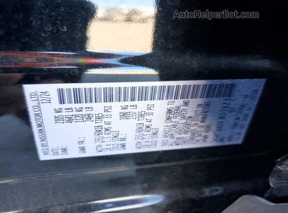 5N1BT3BA1SC803923 2025 NISSAN ROGUE Black Панорамний вид салону 360°