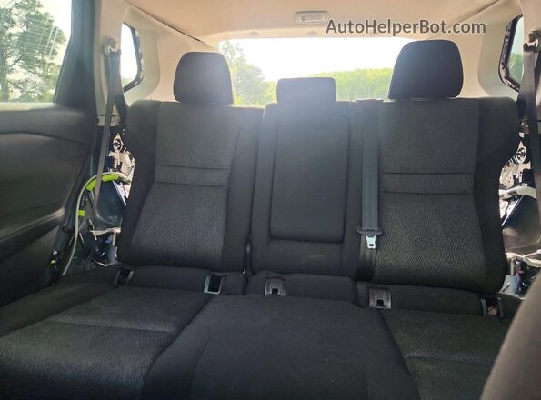 5N1BT3BA1SC821354 2025 NISSAN ROGUE Blue Vista de los asientos traseros