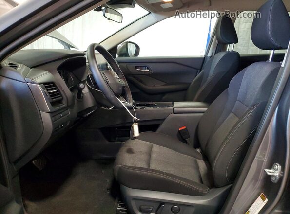 5N1BT3BA1SC836890 2025 NISSAN ROGUE Gray Widok wnętrza z przodu