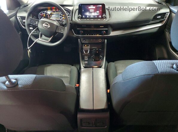 5N1BT3BA1SC836890 2025 NISSAN ROGUE Gray Widok deski rozdzielczej