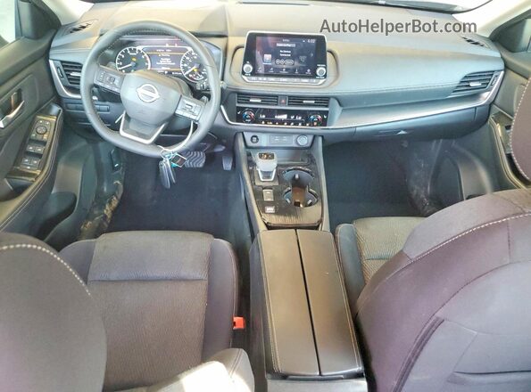 5N1BT3BA1TC703774 2026 NISSAN ROGUE Blue Առջևի վահանակի տեսք
