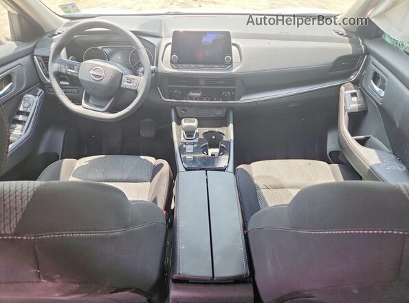 5N1BT3BA1TC760797 2026 NISSAN ROGUE White წინა პანელის ხედი
