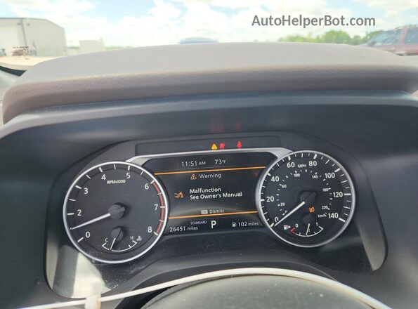 5N1BT3BA2PC682939 2023 NISSAN ROGUE Blue Instrument cluster view