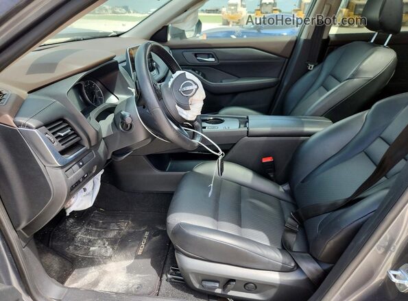 5N1BT3BA2PC810192 2023 NISSAN ROGUE Gray Vista interior delantera