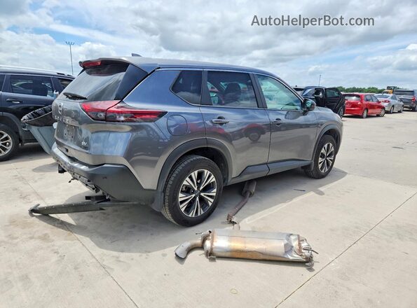 5N1BT3BA2PC887550 2023 NISSAN ROGUE Gray Задня права чверть
