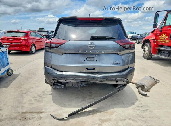 5N1BT3BA2PC887550 2023 NISSAN ROGUE Gray Вид ззаду
