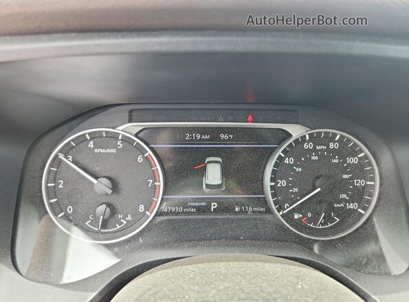 5N1BT3BA2PC887550 2023 NISSAN ROGUE Gray Вид щитка приладів
