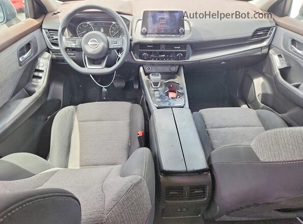 5N1BT3BA2PC887550 2023 NISSAN ROGUE Gray Вид панелі приладів