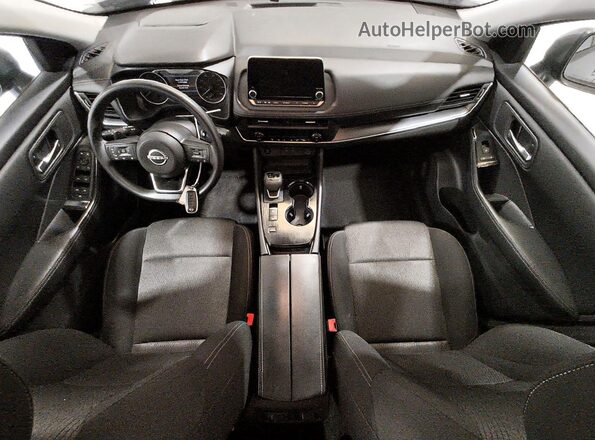 5N1BT3BA2RC674228 2024 NISSAN ROGUE Gray Dashboard view